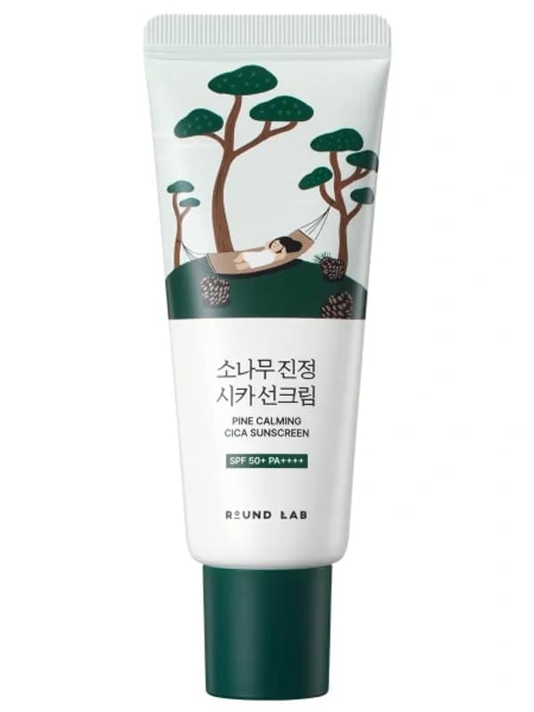 Round Lab Солнцезащитный крем с сосной и центеллой для проблемной кожи SPF50 Pine Calming Cica Sunscreen 40 мл
