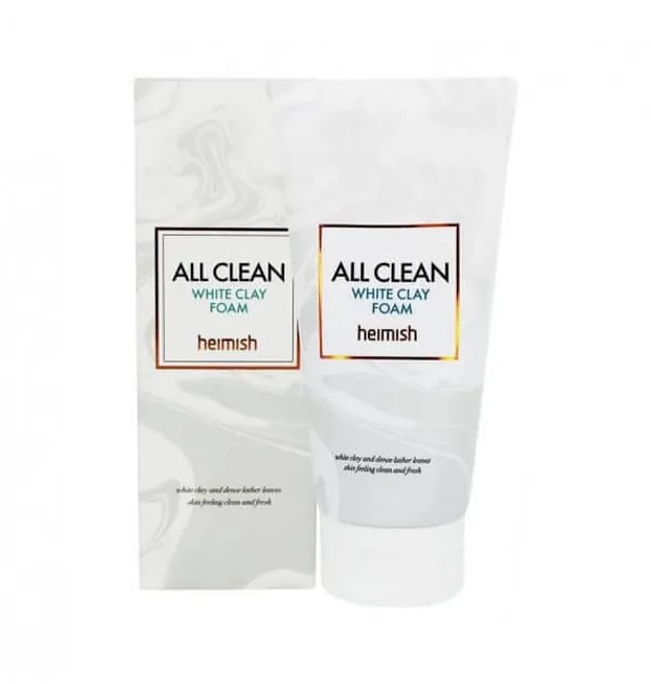 Глиняная пенка для глубокого очищения пор Heimish All Clean White Clay Foam 150 мл