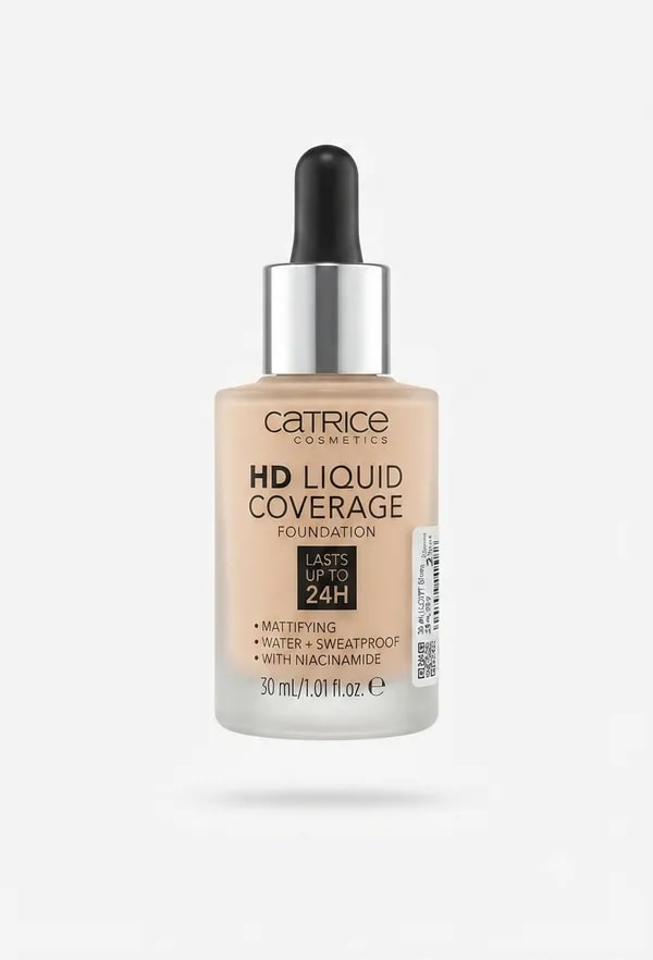 Тональный крем - Catrice HD Liquid Coverage Foundation №020
