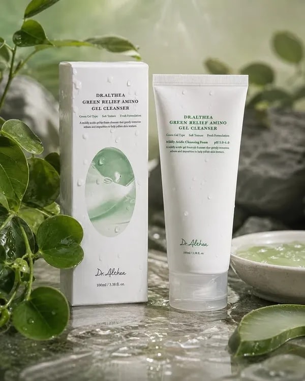 Гель для очищения лица Dr.Althea Pro Lab Green Relief Amino с аминокислотами 100 мл